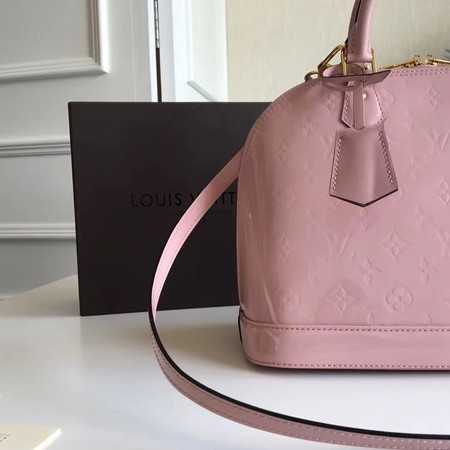 Louis Vuitton Outlet original Monogam vernis Alma M91611 pink