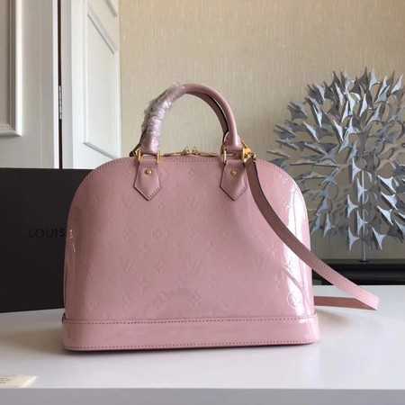 Louis Vuitton Outlet original Monogam vernis Alma M91611 pink