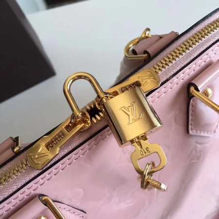 Louis Vuitton Outlet original Monogam vernis Alma M91611 pink