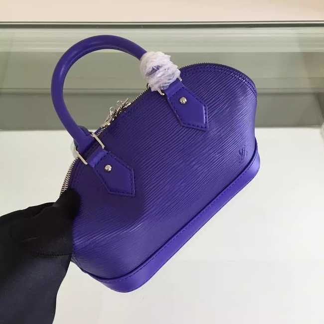 Louis Vuitton Outlet Original Epi leather mini Tote Bag 40862 Violet