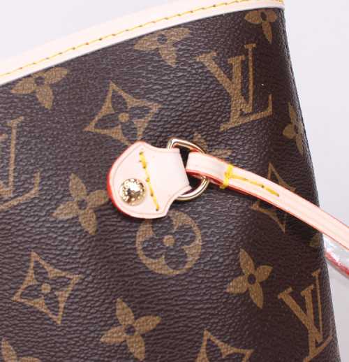 2014 Louis Vuitton Outlet monogram canvas bag neverfull pm m41001 fuchsia