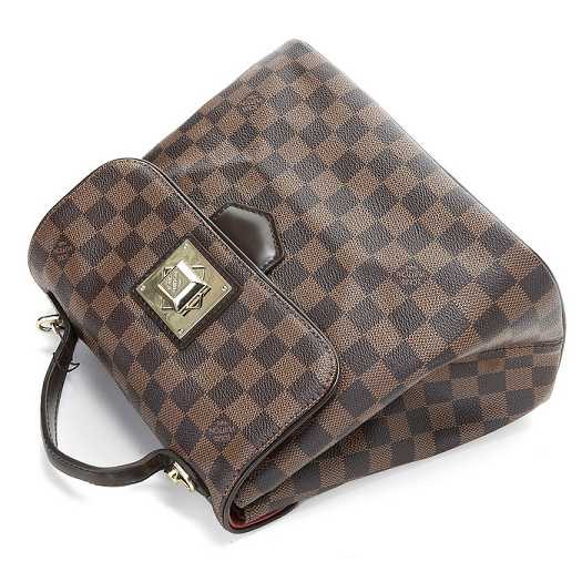 2012 Louis Vuitton Outlet Damier Canvas Bergamo Bag pm N41167