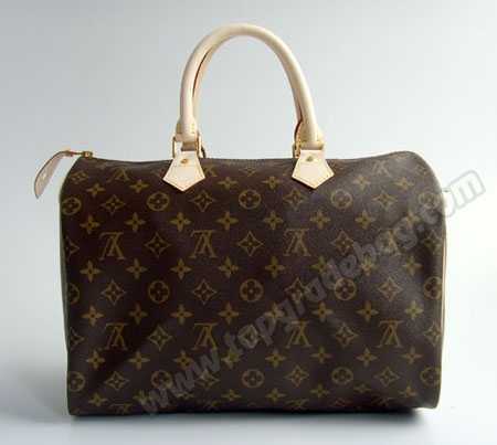 Louis Vuitton Outlet monogram canvas speedy 35 m41524