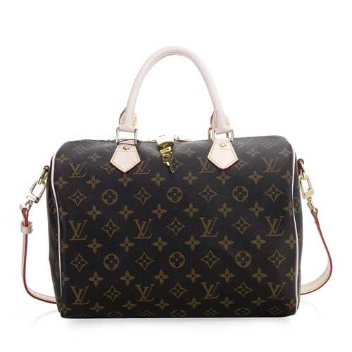 Louis Vuitton Outlet Monogram Canvas Speedy 30 with shoulder strap M40391