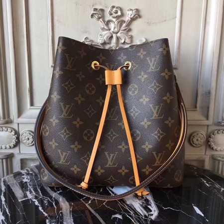 Louis Vuitton Outlet monogram canvas original bag neonoe M44020 yellow