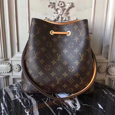 Louis Vuitton Outlet monogram canvas original bag neonoe M44020 yellow