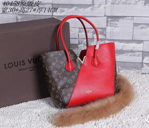 Louis Vuitton Outlet Monogram Canvas KIMONO Bag 40458 Red