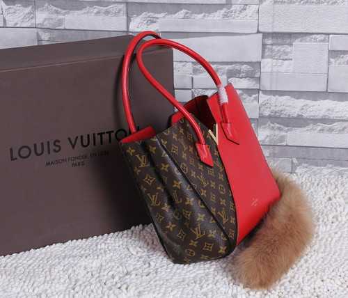 Louis Vuitton Outlet Monogram Canvas KIMONO Bag 40458 Red