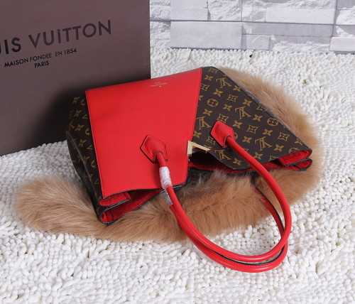 Louis Vuitton Outlet Monogram Canvas KIMONO Bag 40458 Red