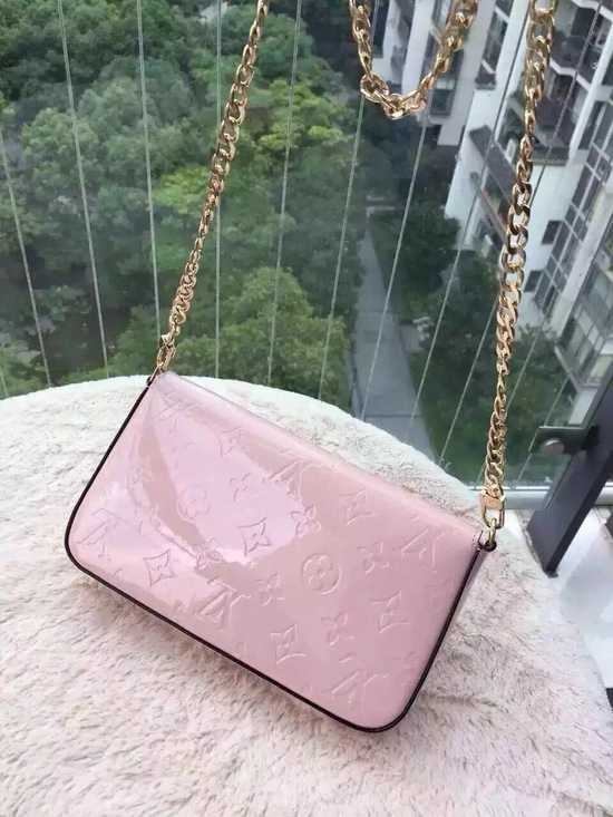 Louis Vuitton Outlet Monogram Vernis Mini Bag 61293 Pink