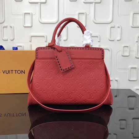 Louis Vuitton Outlet mongram empreinte original leather VOSGES M43249 red