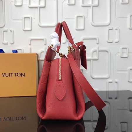 Louis Vuitton Outlet mongram empreinte original leather VOSGES M43249 red