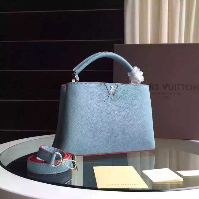 Louis Vuitton Outlet Capucines BB Tote Bag 94754 Light Blue