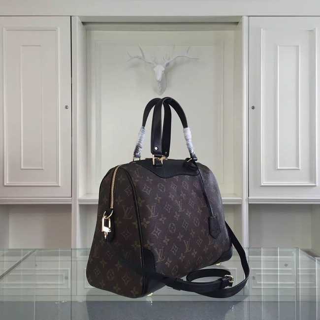 Louis Vuitton Outlet Monogram Canvas Retiro NM M50057 Black