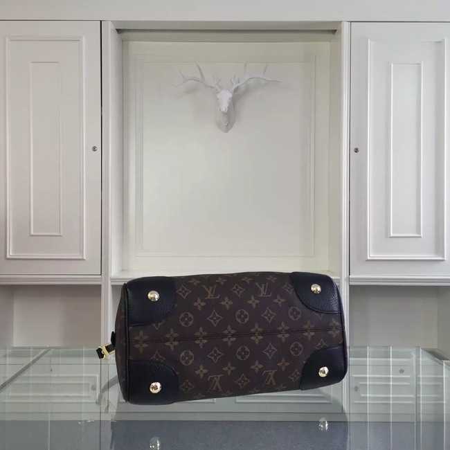 Louis Vuitton Outlet Monogram Canvas Retiro NM M50057 Black