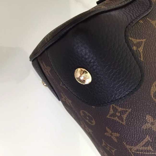 Louis Vuitton Outlet Monogram Canvas Retiro NM M50057 Black