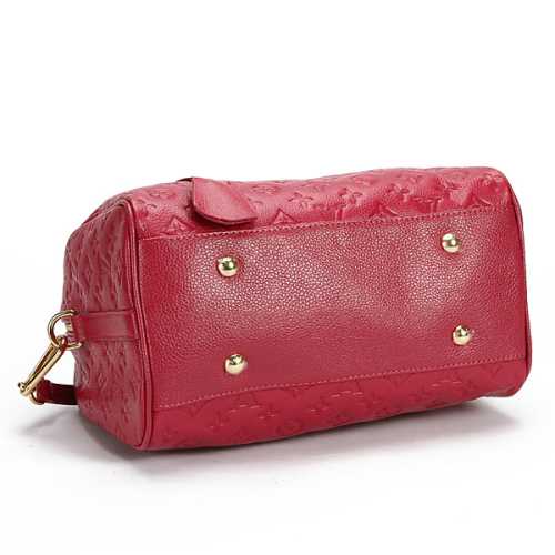 Louis Vuitton Outlet monogram empreinte speedy bandouliere 30 M40762 rose red