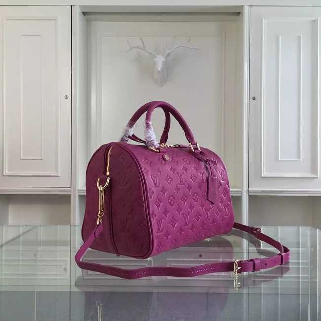 Louis Vuitton Outlet Monogram Empreinte 30CM Tote Bag M91330 Purple