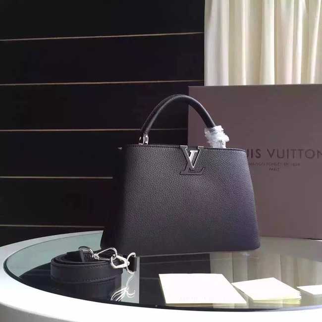 Louis Vuitton Outlet Capucines BB Tote Bag 94754 Black