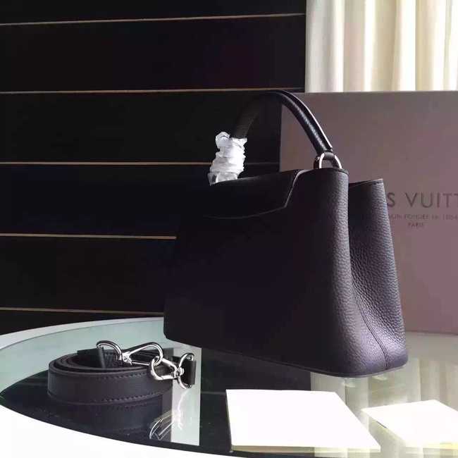 Louis Vuitton Outlet Capucines BB Tote Bag 94754 Black