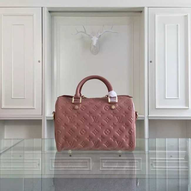 Louis Vuitton Outlet Monogram Empreinte 25CM Tote Bag M91337 Light Pink