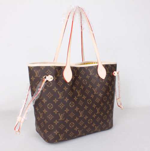 2014 Louis Vuitton Outlet monogram canvas bag neverfull pm m41001 yellow