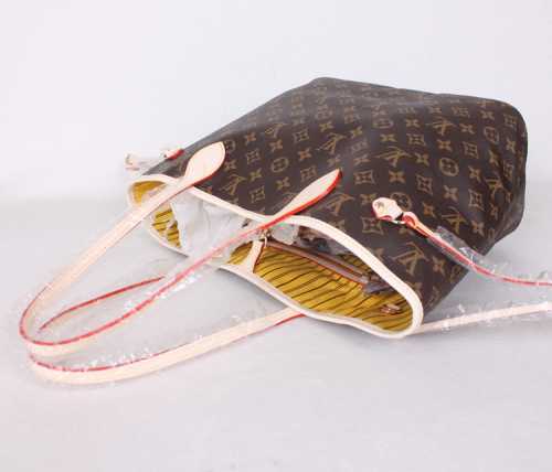 2014 Louis Vuitton Outlet monogram canvas bag neverfull pm m41001 yellow