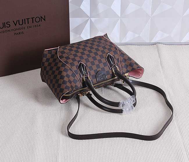 Louis Vuitton Outlet Damier Ebene Canvas Caissa Tote Bag PM M41548