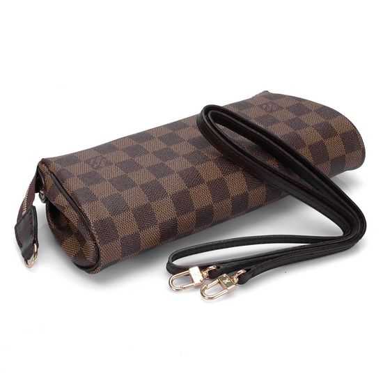 Louis Vuitton Outlet handbag damier canvas eva clutch n55213