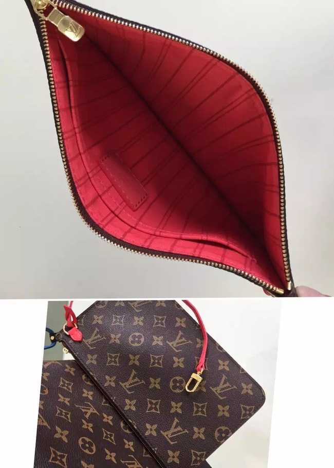 Louis Vuitton Outlet Monogram Canvas NEVERFULL MM 41663 rose