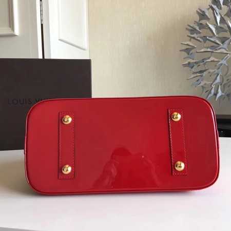 Louis Vuitton Outlet original Monogam vernis Alma M91611 red