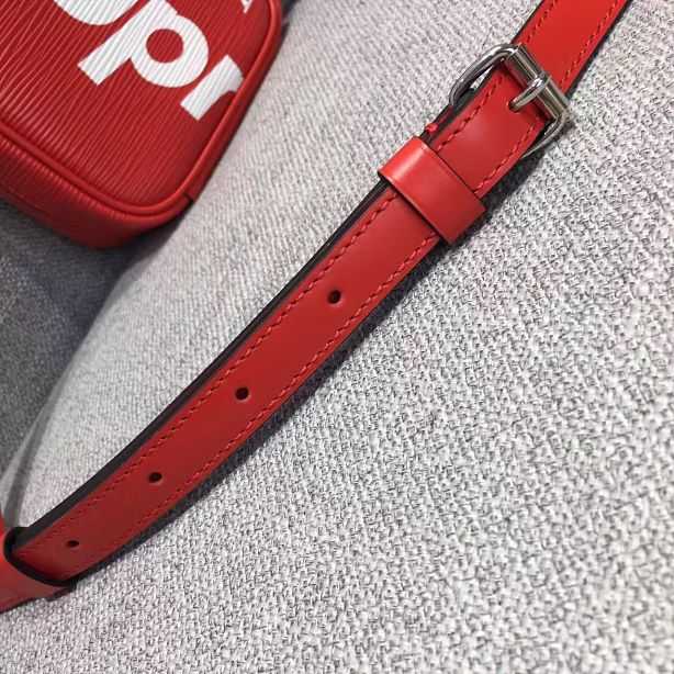 2017 Louis Vuitton Outlet original superme danube pm 41807 red