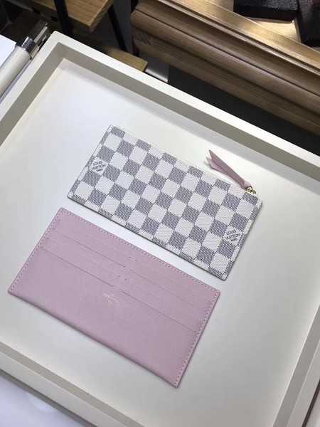 Louis Vuitton Outlet Damier Azur Felicie Chain Wallet M61276