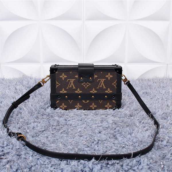 2015 Louis Vuitton Outlet petite malle bag monogram canvas M40273