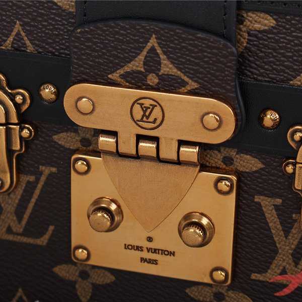 2015 Louis Vuitton Outlet petite malle bag monogram canvas M40273