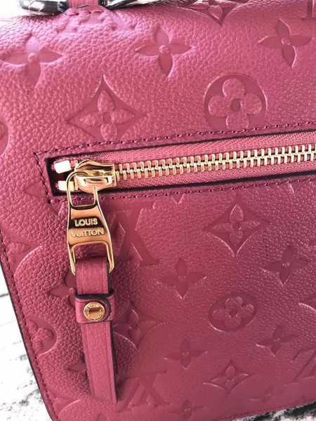 Louis Vuitton Outlet Original pochette metis monogram empreinte M41488 rose