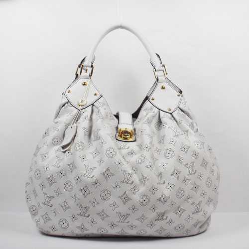 Louis Vuitton Outlet handbag mahina xl m95545 (white)