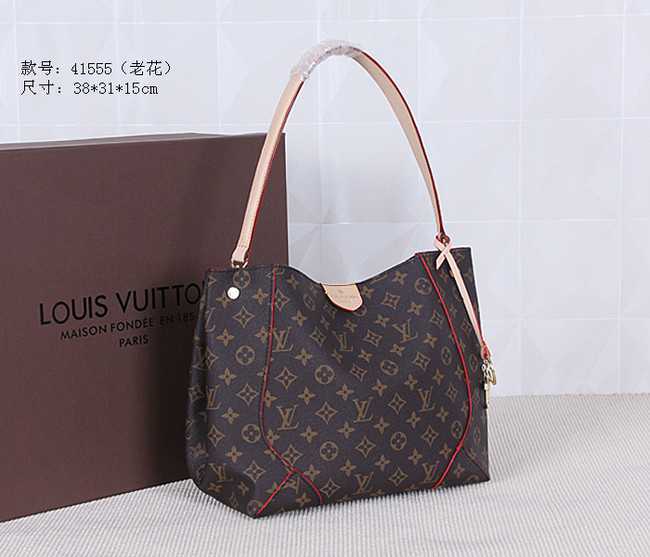 Louis Vuitton Outlet Monogram Canvas Caissa HOBO Bag 41555 Brown