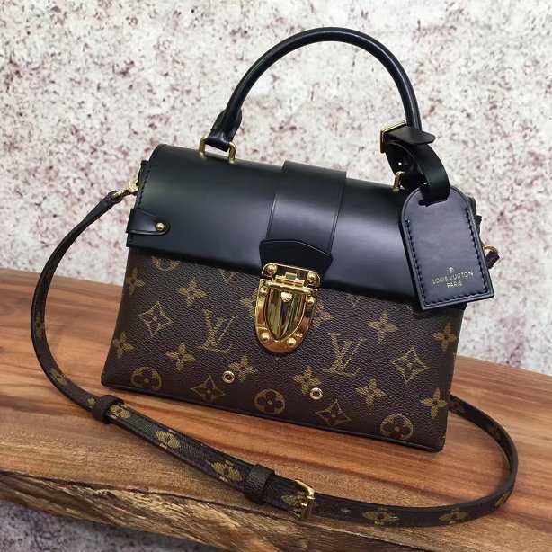 2017 Louis Vuitton Outlet original monogram one handle flap bag pm M43124