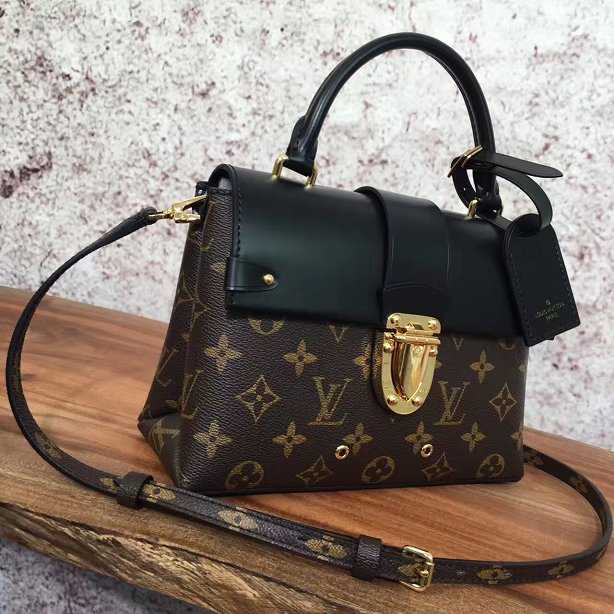 2017 Louis Vuitton Outlet original monogram one handle flap bag pm M43124