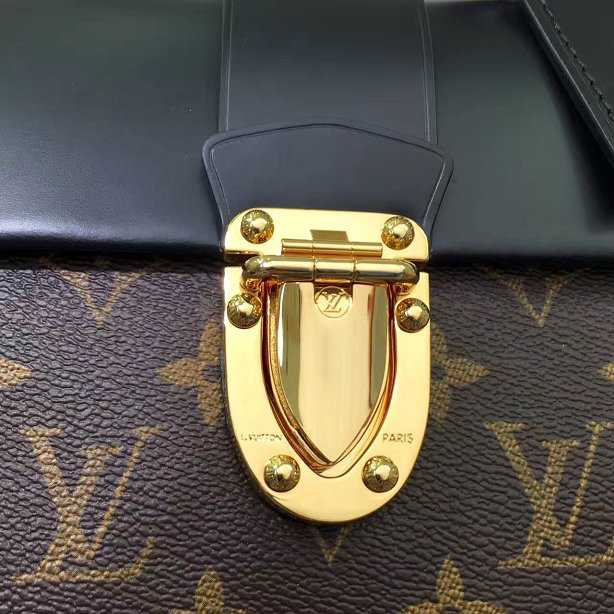 2017 Louis Vuitton Outlet original monogram one handle flap bag pm M43124