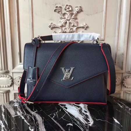 Louis Vuitton Outlet original Leather MY LOCKME 54849 dark blue