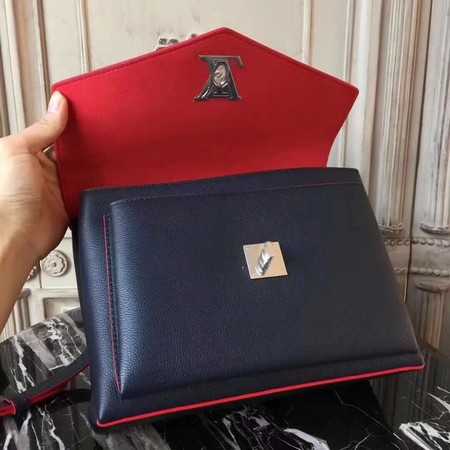 Louis Vuitton Outlet original Leather MY LOCKME 54849 dark blue