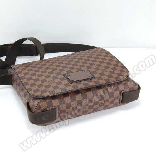 Louis Vuitton Outlet Damier Canvas Brooklyn MM N51211