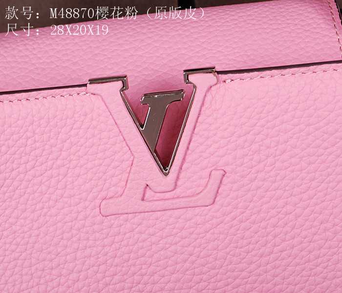 2014 Louis Vuitton Outlet original leather M48870 cherry powder