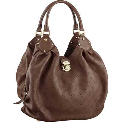 Louis Vuitton Outlet Mahina Leather Bag L M95999 Coffee