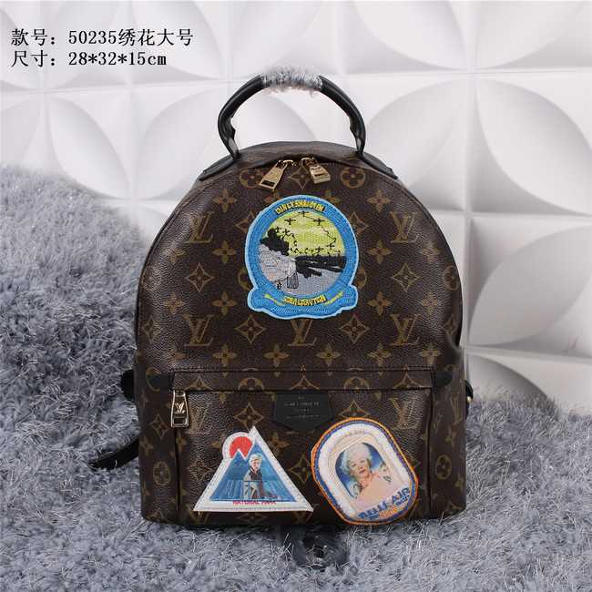 2015 Louis Vuitton Outlet Monogram canvas 50235 Backpack