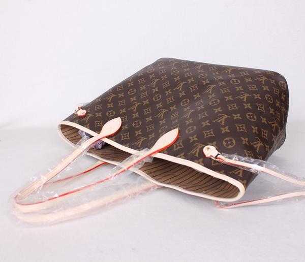 2014 Louis Vuitton Outlet monogram canvas bag neverfull gm m40990 beige