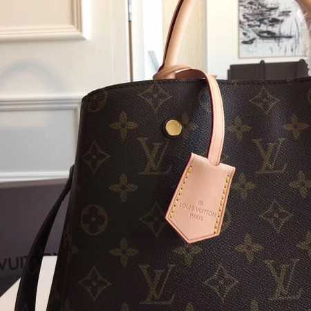 Louis Vuitton Outlet monogram canvas Original leather Montaigne M41056