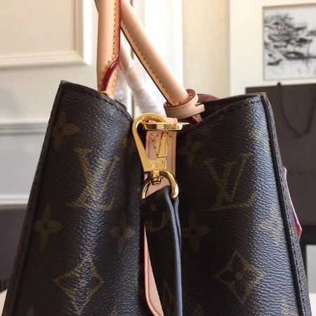 Louis Vuitton Outlet monogram canvas Original leather Montaigne M41056